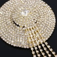 thumbnail image 3 of Womens Sequin Rave Pasties Adhesive Breast Petal Pasty, 3 of 14