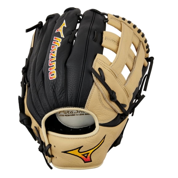 Mizuno GFN1250B5 Franchise BB, Utility Baseball Glove, 12.5", Center Pocket Design, H Web, Full Grain Leather, ParaShock Palm Pad