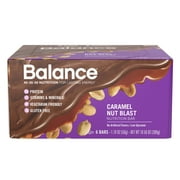 Balance Bar--Caramel Nut Blast Nutrition Bars--Caramel Nut Flavored Protein Nutrition Bar--15g Protein--6-1.76oz. Bars