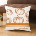 thumbnail image 5 of Lilixerw Fall Pillow Covers,Pumpkin Maple Leaf Pattern Decorative,Throw Pillows Autumn Thanksgiving Cushion Pillow Covers,for Sofa Couch Outdoor Decor, 5 of 6