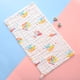 thumbnail image 1 of Toalla de gasa para lavado de cara de bebé, suave, absorbente, de alta densidad, estampada, para recién nacidos, cuadrada, 1 of 6