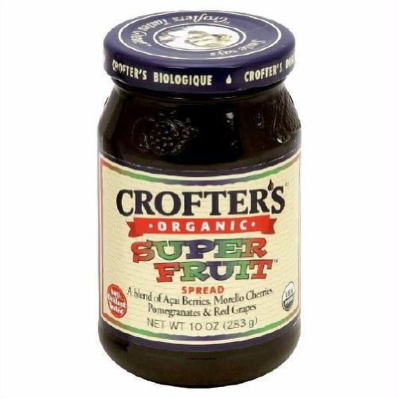 Crofters Organic Just Fruit Spread Superfruit 10 oz