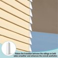 thumbnail image 4 of 8 Inch Exterior Siding Corner Caps Smooth Siding Aluminum Corners, 4 of 5