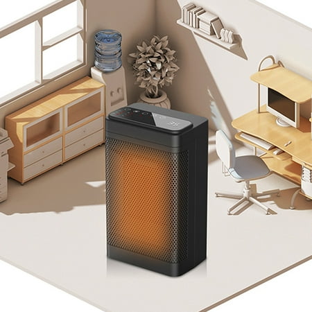

Household Electric Heater Simple Operation Fast Heat Radiator for Home Bedroom Office Desk Indoor Use