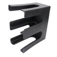 thumbnail image 4 of Paper Cup Holder Organizer, Black Cup And Lid Holder Large Opening Two Compartments  For Home, 4 of 8