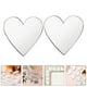 thumbnail image 5 of 100 espejos artesanales autoadhesivos con forma de corazón, mini azulejos acrílicos para espejo, para manualidades, álbumes de recortes, enmarcar y decorar paredes, 5 of 8