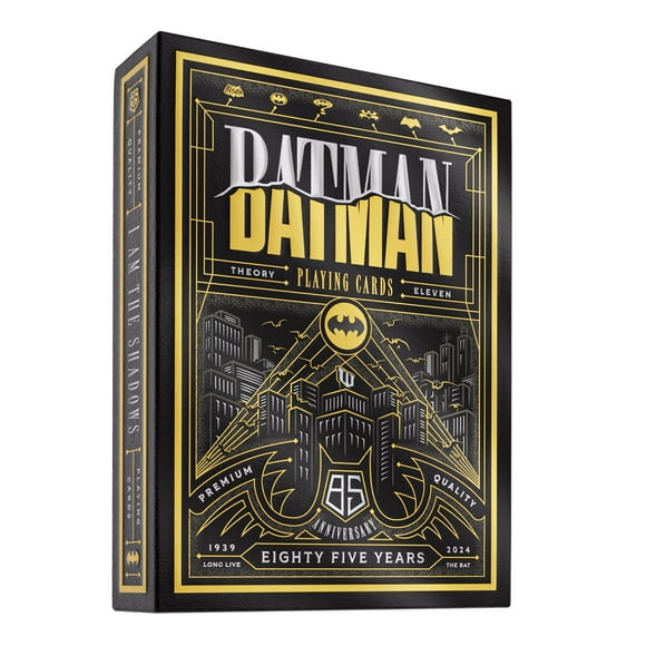 Playing Cards Theory11 Batman 85th Anniversary, tamaño póker