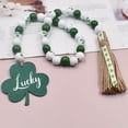 thumbnail image 4 of fheaev Rope Tassel Beading Colorful Wooden Bead String DIY Home Holiday Decoration, 4 of 9