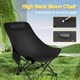 thumbnail image 2 of Silla Plegable Mochilero para Acampar Con Transporte Actividades Al Aire Libre, 2 of 9