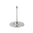 thumbnail image 3 of Uxcell 0.75''x0.91'' Clavos de tapicería con cabeza plana para muebles, tono plateado de hierro, 150 piezas, 3 of 5