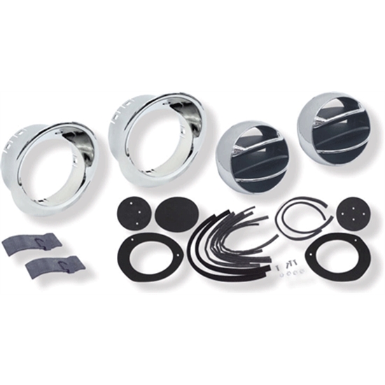 1967 1968 Camaro Astro Dash Vent Ball Set Show Quality
