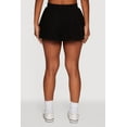 thumbnail image 5 of Womens Trendy Soft Knit Solid Pleated Skort, 5 of 5