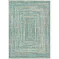 thumbnail image 2 of Addison Rugs Chantille Indoor/Outdoor Transitional Geometric Teal Machine Washable Rectangle Rug, 2'6" x 3'10", 2 of 7