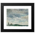 thumbnail image 2 of Josef Engelhart 18x15 Black Modern Framed Museum Art Print Titled - Landscape with a View of Perchtoldsdorf, 2 of 5