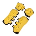 thumbnail image 4 of Bottes de Tendon de Cheval, Bottes de Protection de Cheval Réglables à l'Avant, Doublure Douce Bottes de Cheval de Protection pour Sauter Jaune Jeu de 4, 4 of 8