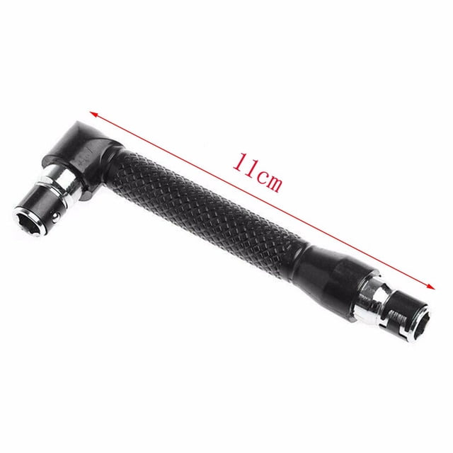 L Type 1/4 Inch Hexagon Screwdriver Bit 90 Degree Double-End Handle Wrench Tool Shenzhuyue