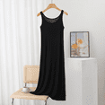 thumbnail image 3 of Breezora Breathable Camisole Nightdress for Women Flowy Slip Dress Adjustable Straps Lined Base Layer L Size, 3 of 9