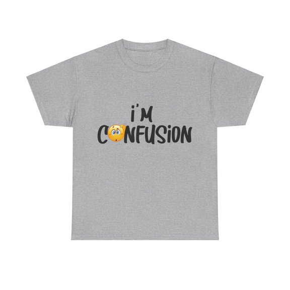 Im Confusion Unisex Heavy Cotton Tee