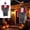 C, variant on Halloween Hanging Animated Witch Decoration, Halloween Scary Flying Witch Grim Reaper