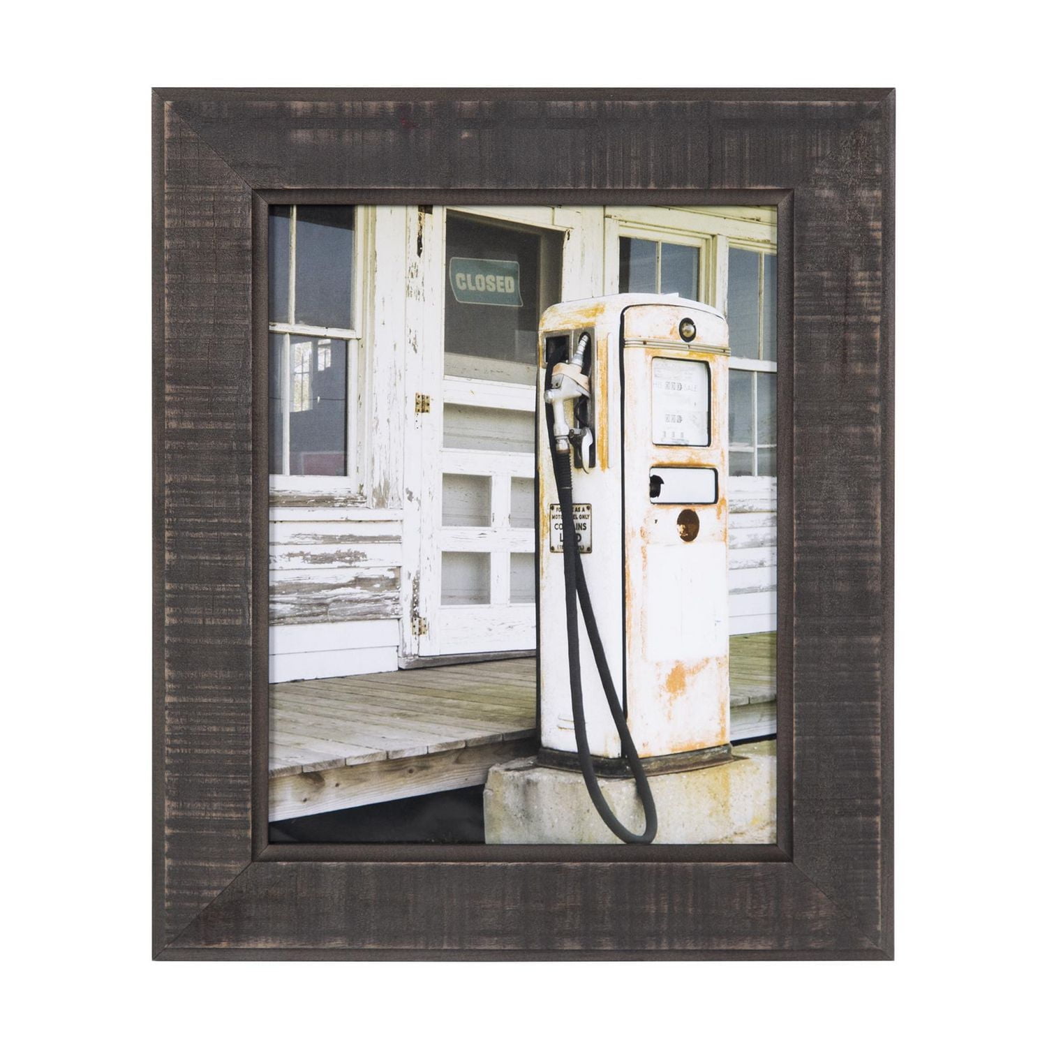 DesignOvation Healdton 8" x 10" Black Picture Frame
