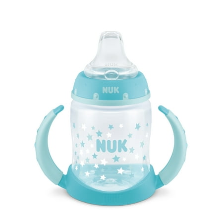 Nuk Learner Cup Baby Bottle, Baby Blue