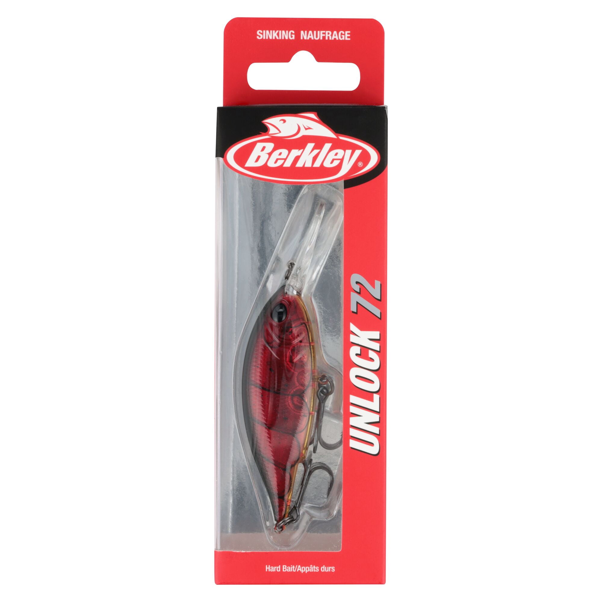 Berkley Unlock, Ghost Red Craw, 2.8 in (1-Count)