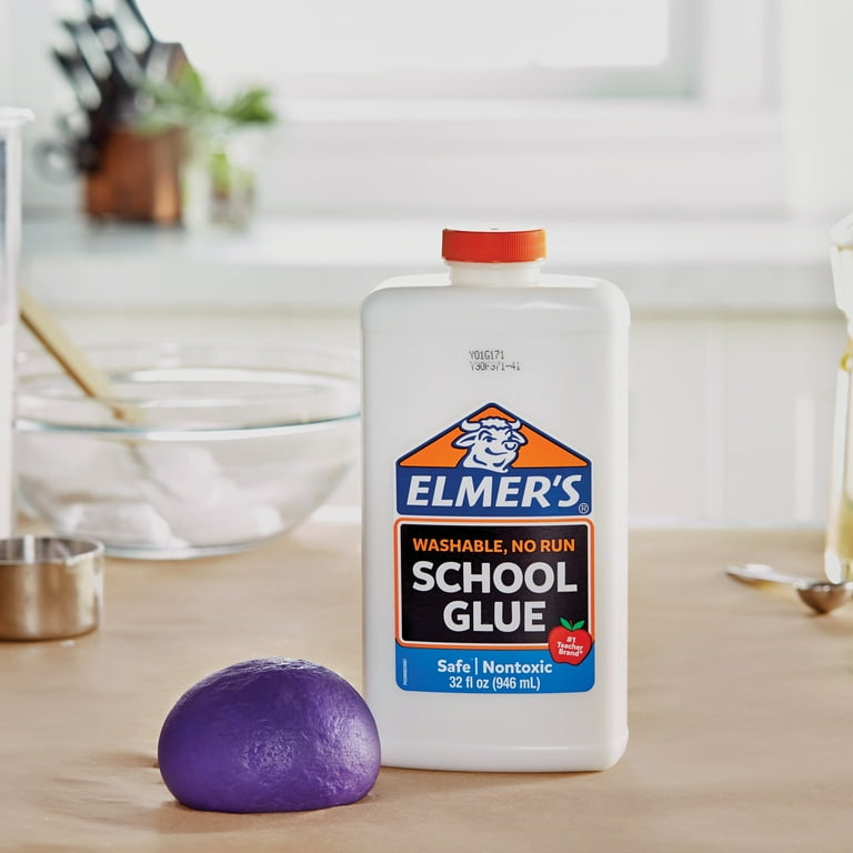 Elmers Liquid School Glue, Washable, 1 Gallon, 2 Count & Liquid
