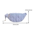 thumbnail image 4 of Bolso de hombro acolchado Bolso informal para mujer, bolso de pecho de gran capacidad, bolso de viaje diario ligero para mujer, 4 of 8