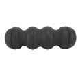 thumbnail image 2 of Black High Hardness EPP Exercise Foam Roller with Unique Groove Design for Back Waist Hip, Rounded Ends for Comfortable Grip, Convenient Size for Home Workouts, Ideal for Men and, 2 of 7