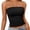 Black, variant on Gsakboxl Tank Tops for Women 2026 New Independent Station Strapless Tube Top Slim Fit Sleeveless Crop Camisole Basic No Shoulder Elegant Fashion Summer Daily Layering Blouse Black L