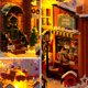 thumbnail image 2 of Rompecabezas 3D DIY Casa de muñecas XianweiShao con luz LED, 2 of 5