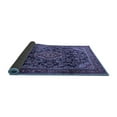 thumbnail image 2 of Ahgly Company Indoor Square Persian Blue Traditional Area Rugs, 5' Square, 2 of 4