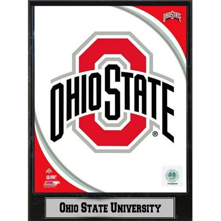 Encore Select 297-37 9 x 12 in. Logo Plaque - Ohio State Buckeyes