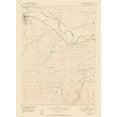 thumbnail image 2 of USGS 25x32 White Modern Wood Framed Museum Art Print Titled - Glenrock Wyoming Quad - USGS 1950, 2 of 4