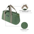 thumbnail image 6 of PENGGONG Wear resistant Maintenance Tool Bag, Large Capacity Canvas Storage Bag, Portable and Multifunctional, Army Green, 6 of 7