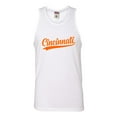 thumbnail image 1 of Go All Out City Of Cincinnati Ohio Pride Fashion Script Sleeveless Tank Top T-Shirt Mens/Women/Flowy/Fitted, 1 of 2