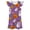 R34 Purple, variant on Ruiwill Toddler Girls Halloween Dress Size 3-4 Years Cap Sleeve Pumpkin Ghost Print Crew Neck Nightgown Dress Winter Girls Clothes Black