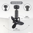 thumbnail image 2 of Todays Fans Versa Indoor/Outdoor Oscillating Ceiling Fan, 2 of 7