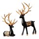 thumbnail image 4 of 2 estatuas de reno de estilo europeo, regalo, adorno de escultura de Animal, resina coleccionable creativa para mesa, restaurante, sala de estar, , Fernando Estatua de escultura de ciervo, 4 of 8