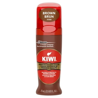 KIWI Black Leather Dye, 2.5 oz - Restores Color, Water Resistant