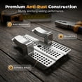 thumbnail image 2 of Drywall Repair Clips Kit with Screws,Stainless Steel Wall Patch Fasteners for 1/2" and 5/8" Panels,10/20/40/60PCS Sheetrock Hole Repair Patch Fasteners,for Hole Repair & DIY Home Improvement (10pc), 2 of 8