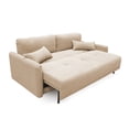 thumbnail image 1 of Sofá Cama Basel matrimonial Spring Air, con almacenamiento color Beige, 1 of 4
