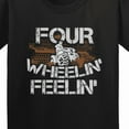thumbnail image 4 of Inktastic Four Wheeling Mudding Activity Youth T-Shirt, 4 of 5