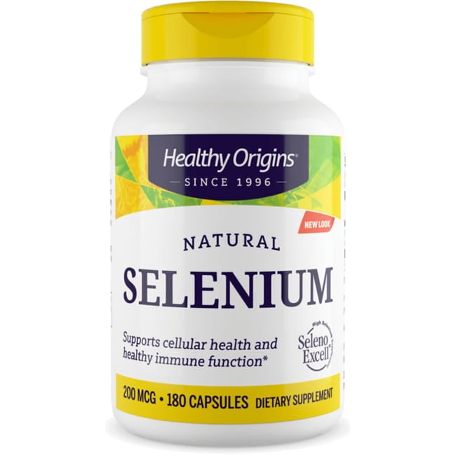 Healthy Origins - Natural Selenium 200 mcg. - 180 Capsules