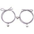 thumbnail image 4 of CNKOO Bracelet Couple Simple Magnétique 2 Pcs Bracelet à Ficelle Mode Bracelet Assorti, 4 of 6