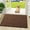 Coffee, variant on Buganda Indoor Doormat for Entrance, Washable Dirt Trapper Front Door Rug, Absorbent Non-Slip Low-Profile Door Mat(32"x20", Grey)