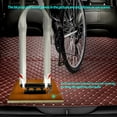 thumbnail image 5 of Aluminum Quick Release Bike Fork Mount & Rear Wheel Holder Kit, Heavy Duty Truck & SUV Bike Rack, Secure Transport for Car, Truck, SUV, Easy Loading(RL Black 1 Set), 5 of 5
