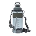 thumbnail image 1 of Naiovety Botella de agua deportiva con pajita Botellas de agua de gran capacidad con marcador para acampar Fitness Gimnasio Deportes al aire libre Escalada Numero 3 Naiovety OD014866-03, 1 of 6