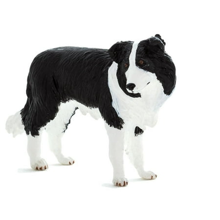 Mojo Fun 387203 Border Collie - Realistic Working Dog Toy Replica, New in Package By Mojo Fun - Dogs/Cats/Domestic