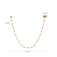 thumbnail image 5 of Alora Lighting Pd321720 Marni 12-Ft Wide 3000K Led Linear Pendant - Brass, 5 of 7